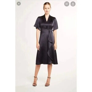Elie Tahari
ruffle flared midi dress